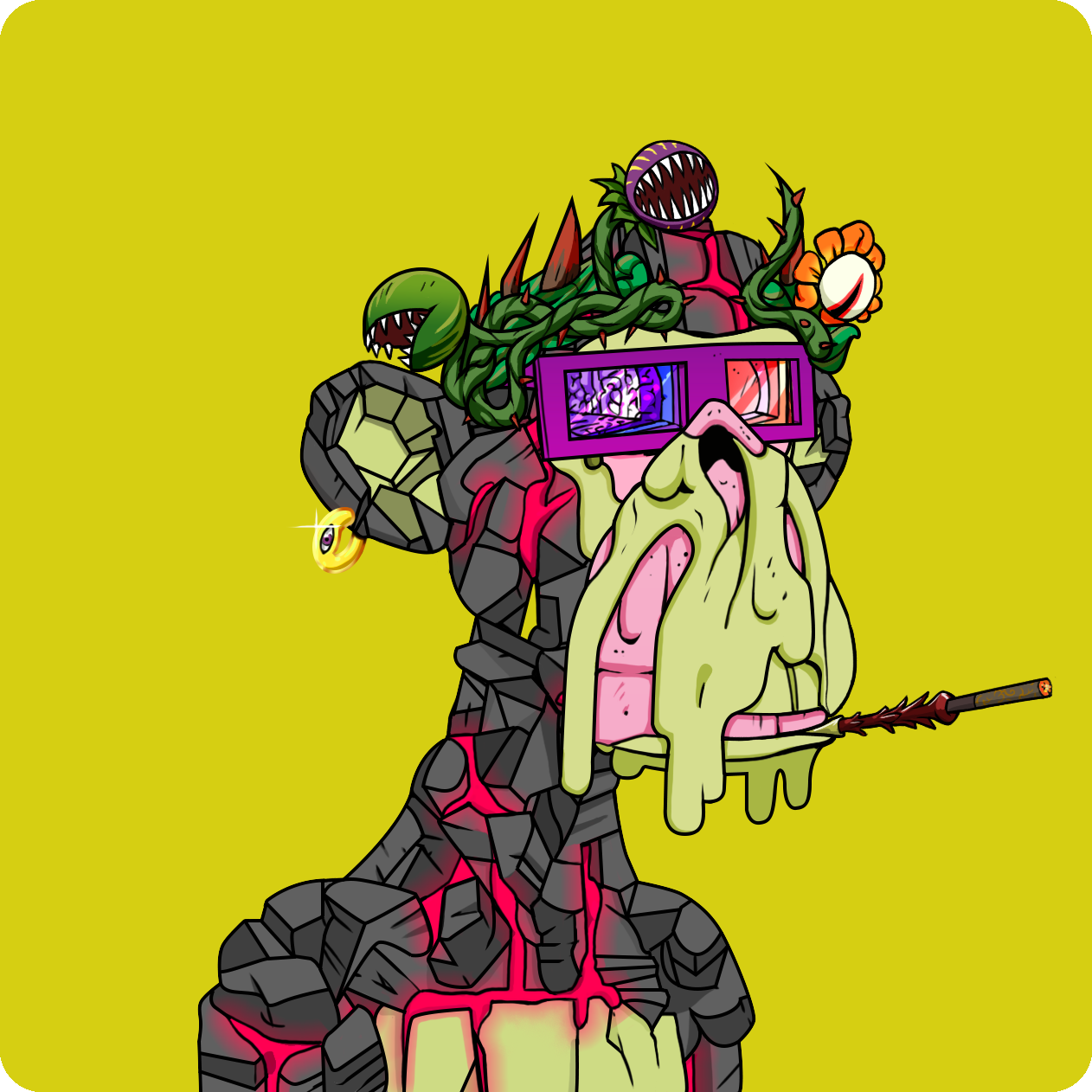 Yuga Labs - Mutant Ape Yacht Club - NFT # 147