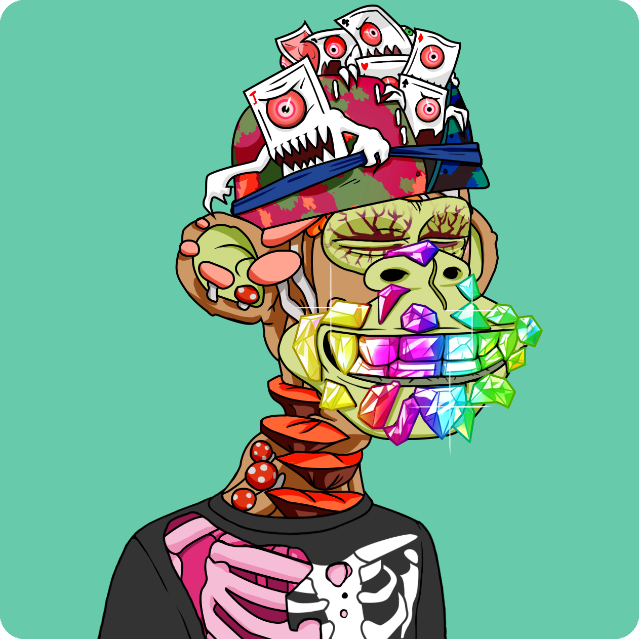 Yuga Labs - Mutant Ape Yacht Club - NFT # 16616