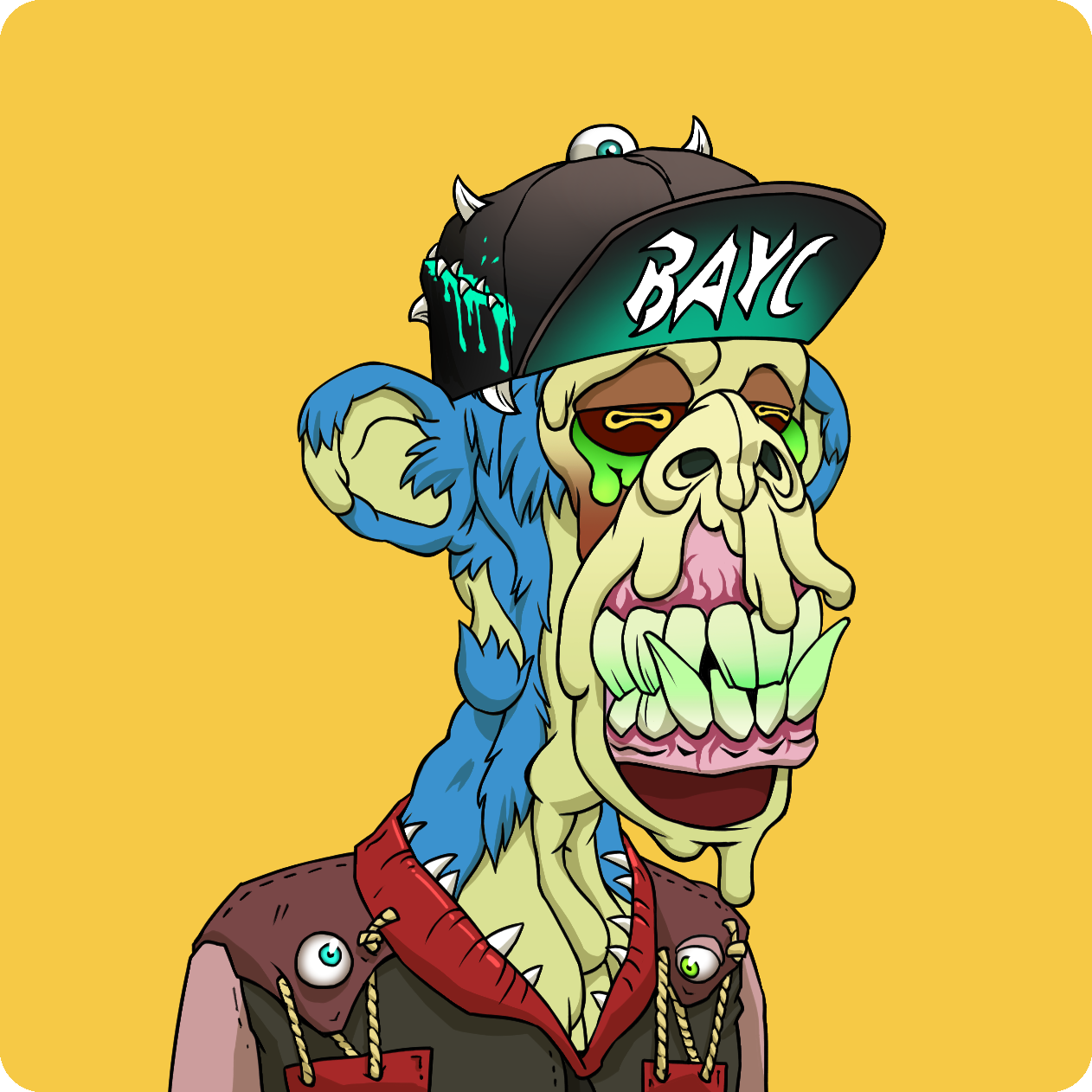 Yuga Labs - Mutant Ape Yacht Club - NFT # 10347