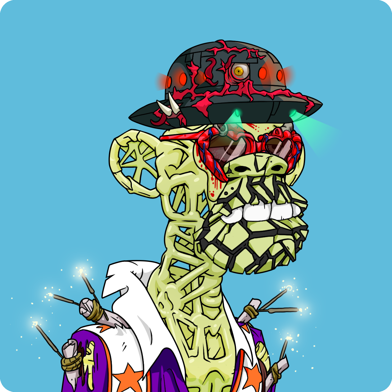 Yuga Labs - Mutant Ape Yacht Club - NFT # 17472