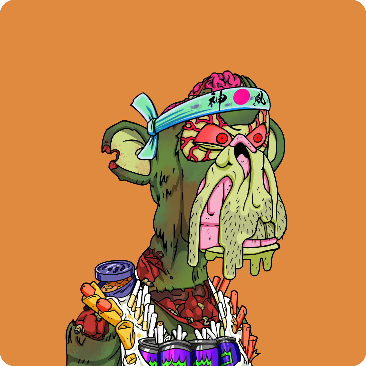 Yuga Labs - Mutant Ape Yacht Club - NFT # 2368