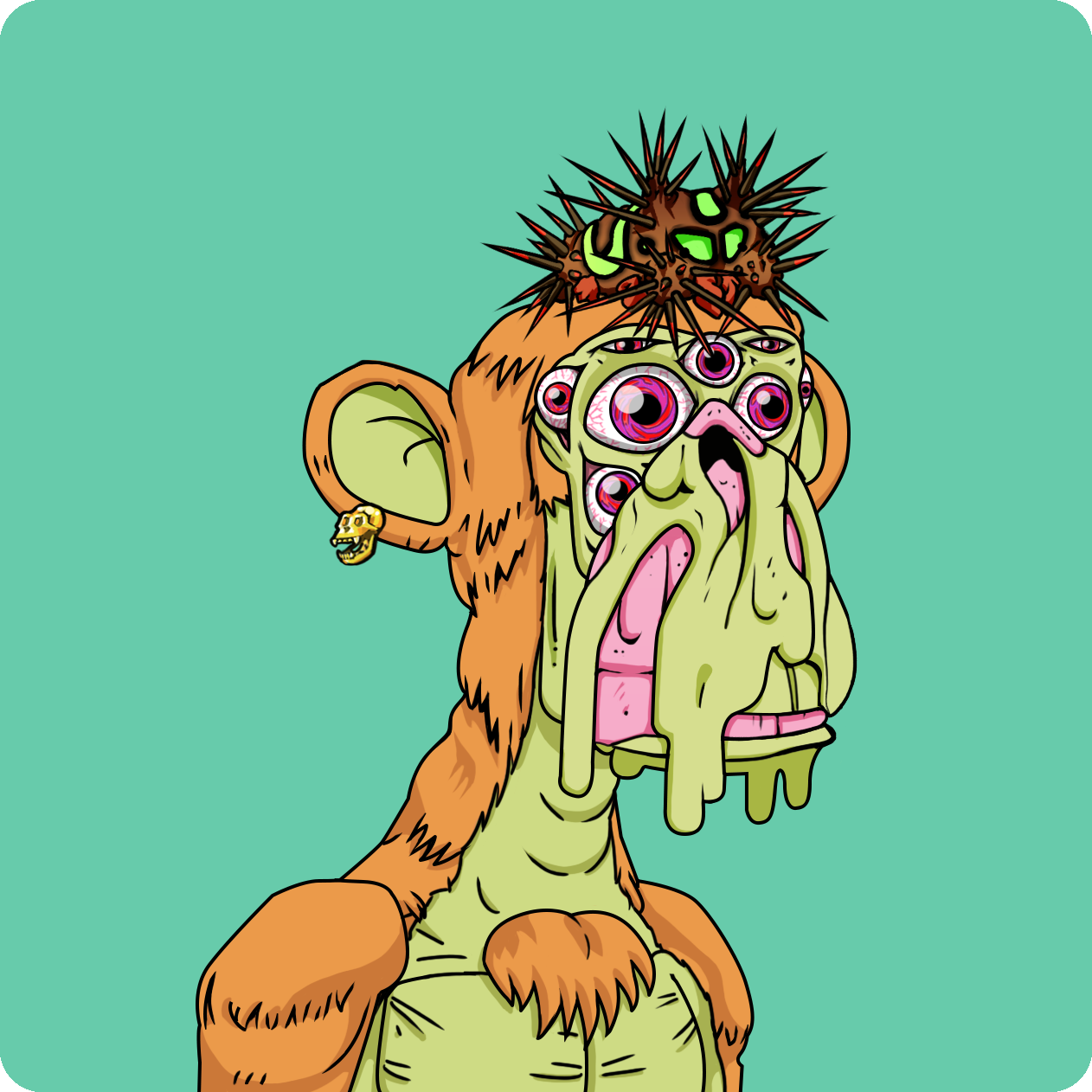 Yuga Labs - Mutant Ape Yacht Club - NFT # 21816