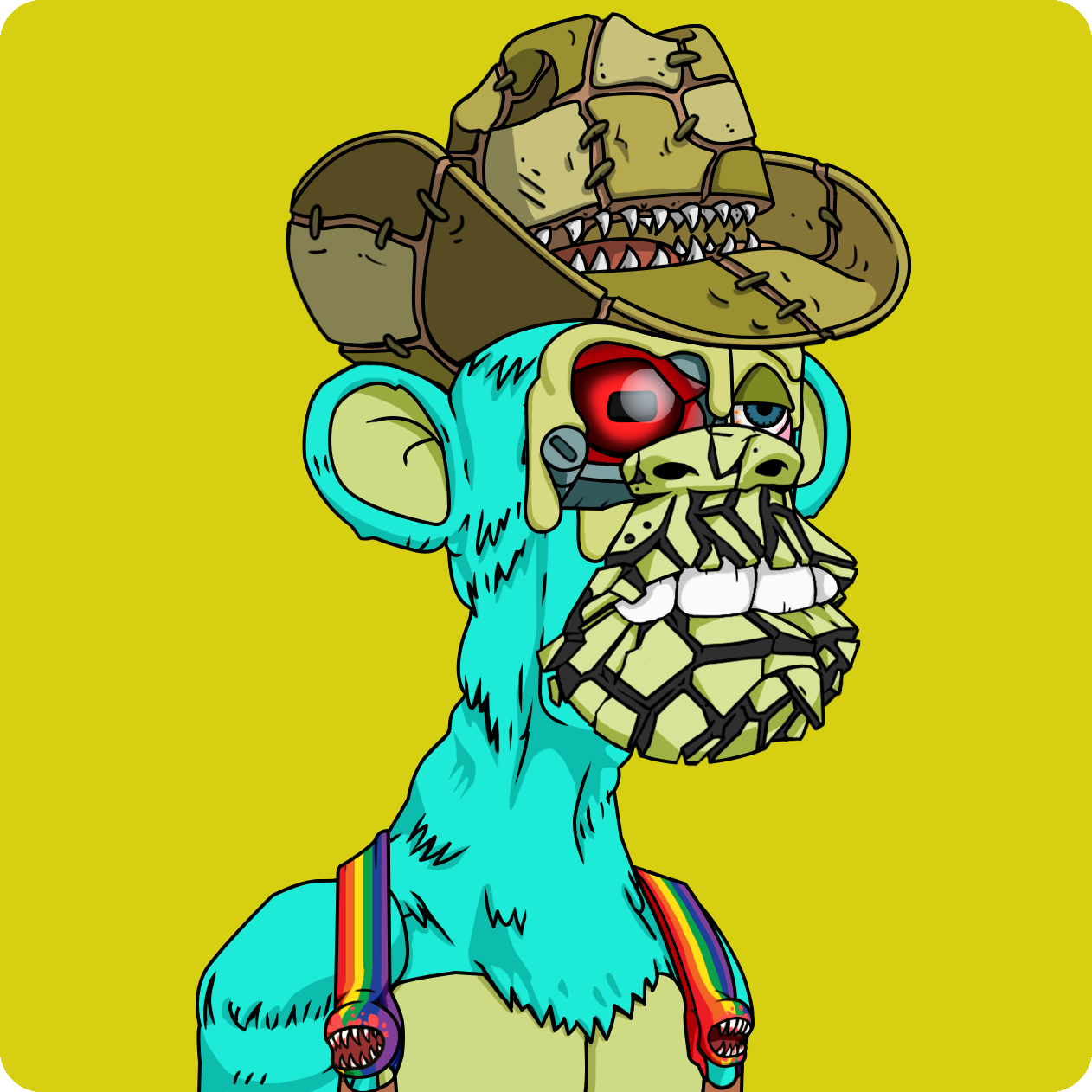 Yuga Labs - Mutant Ape Yacht Club - NFT # 3881