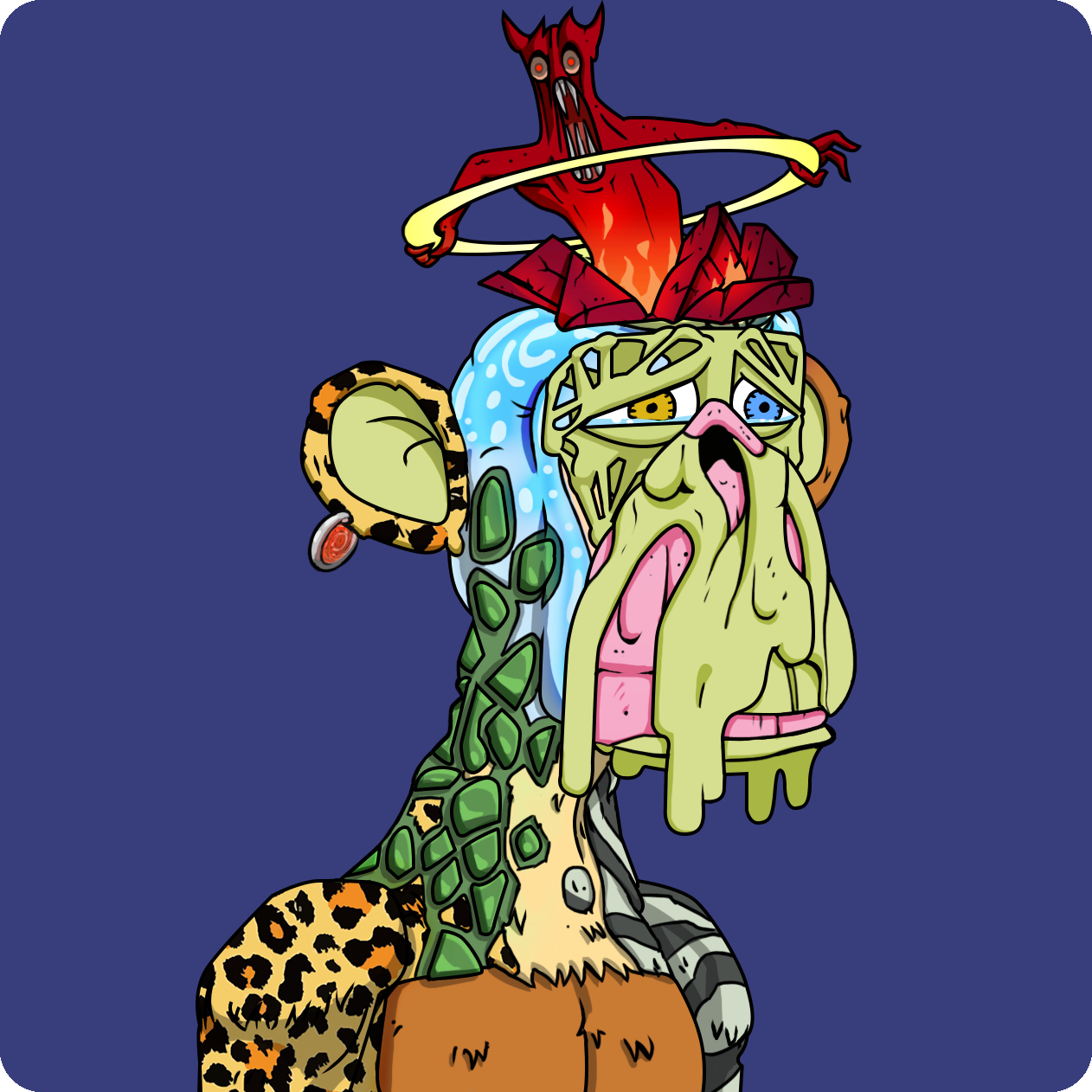 Yuga Labs - Mutant Ape Yacht Club - NFT # 206