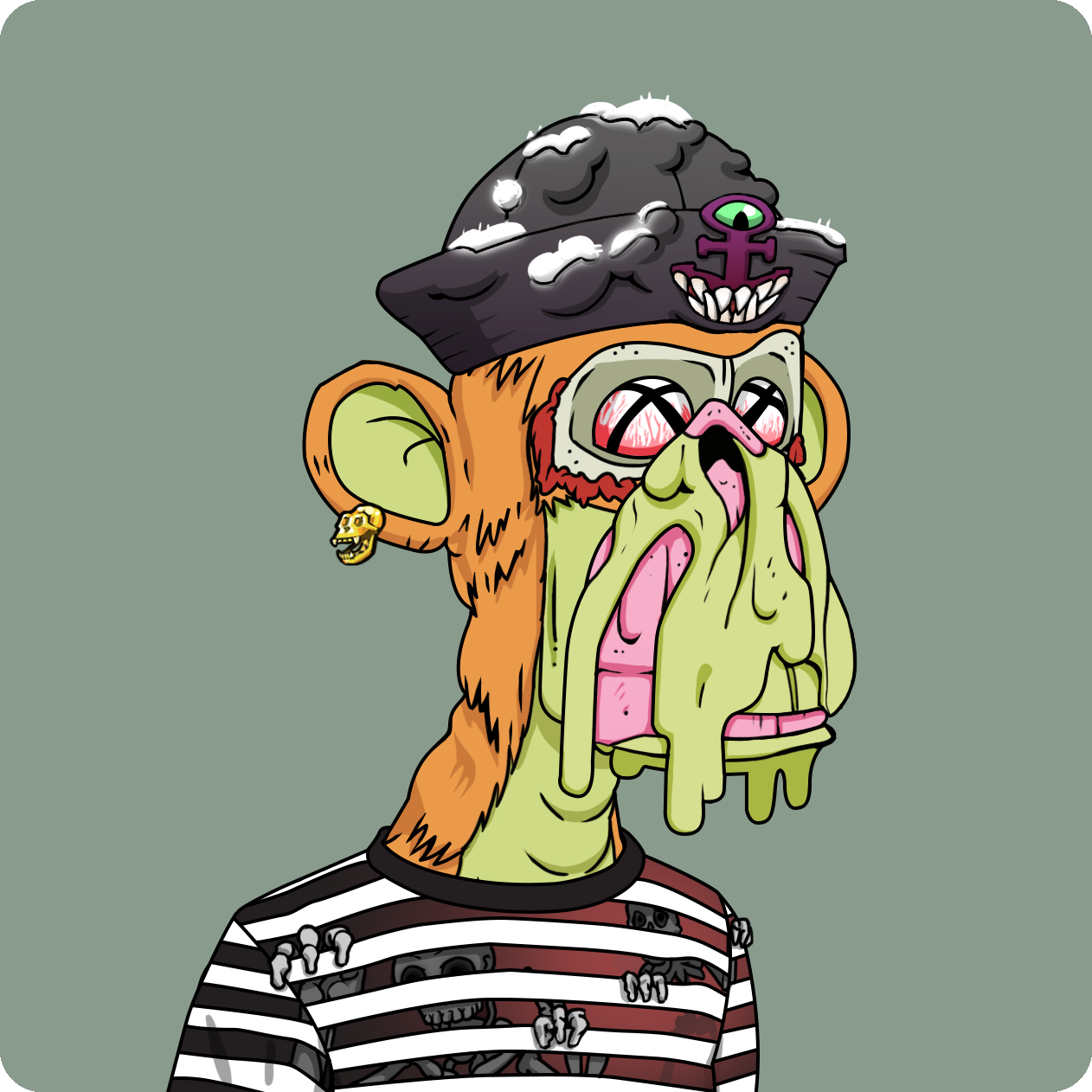 Yuga Labs - Mutant Ape Yacht Club - NFT # 7620