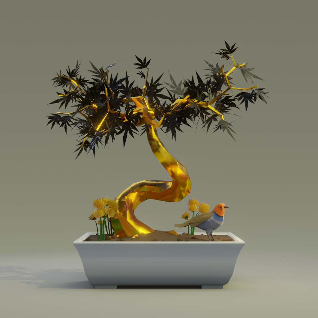 ZENFT Garden Society - Bonsai - Bonsai #8311 - NFT # 8311