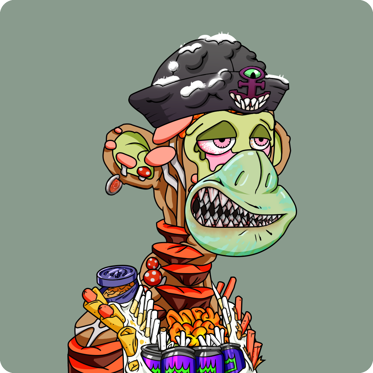 Yuga Labs - Mutant Ape Yacht Club - NFT # 20342