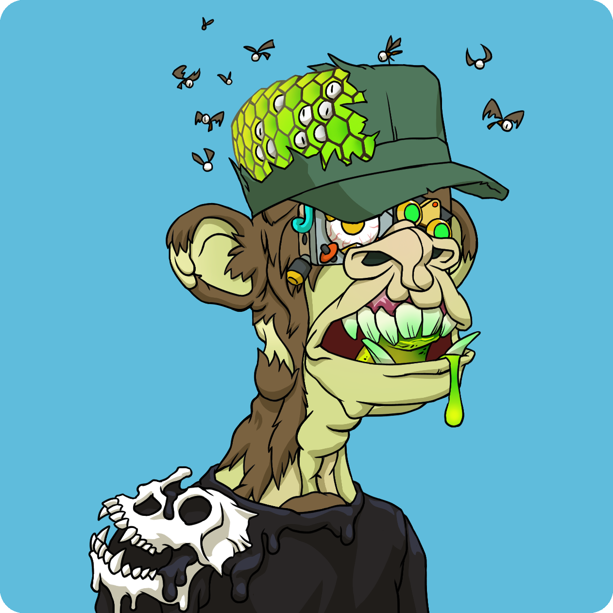 Yuga Labs - Mutant Ape Yacht Club - NFT # 9864