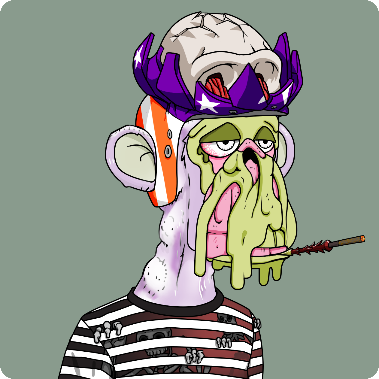 Yuga Labs - Mutant Ape Yacht Club - NFT # 1418