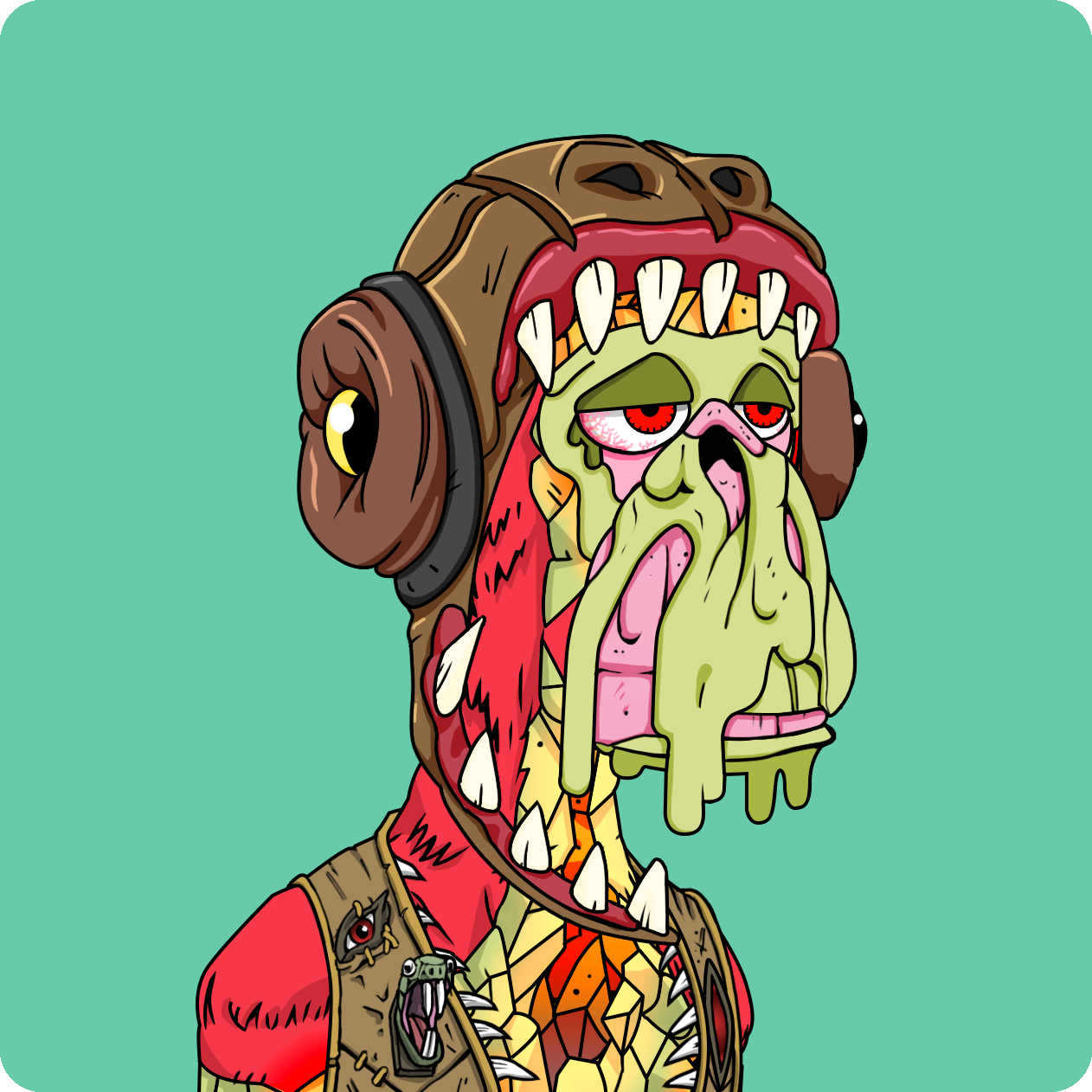 Yuga Labs - Mutant Ape Yacht Club - NFT # 23544