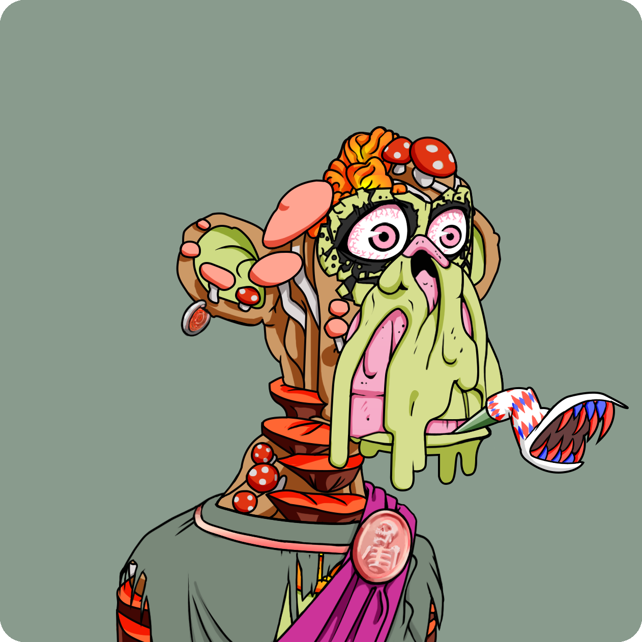 Yuga Labs - Mutant Ape Yacht Club - NFT # 2859