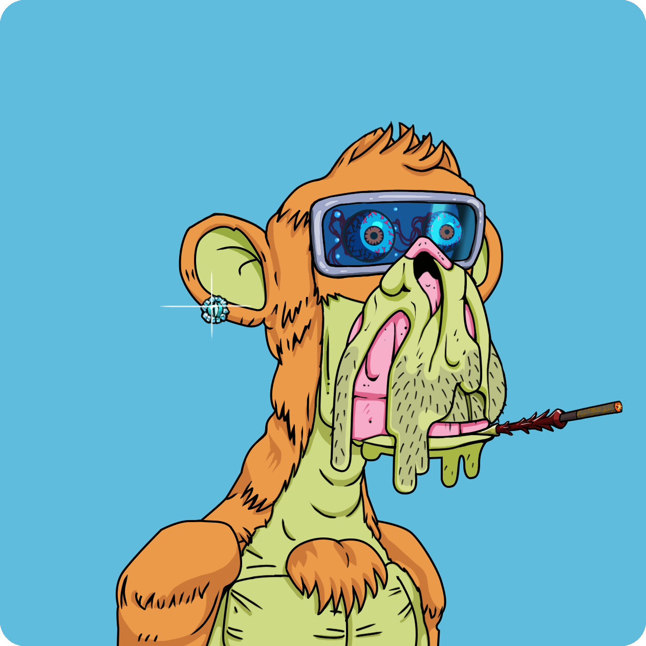 Yuga Labs - Mutant Ape Yacht Club - NFT # 24072