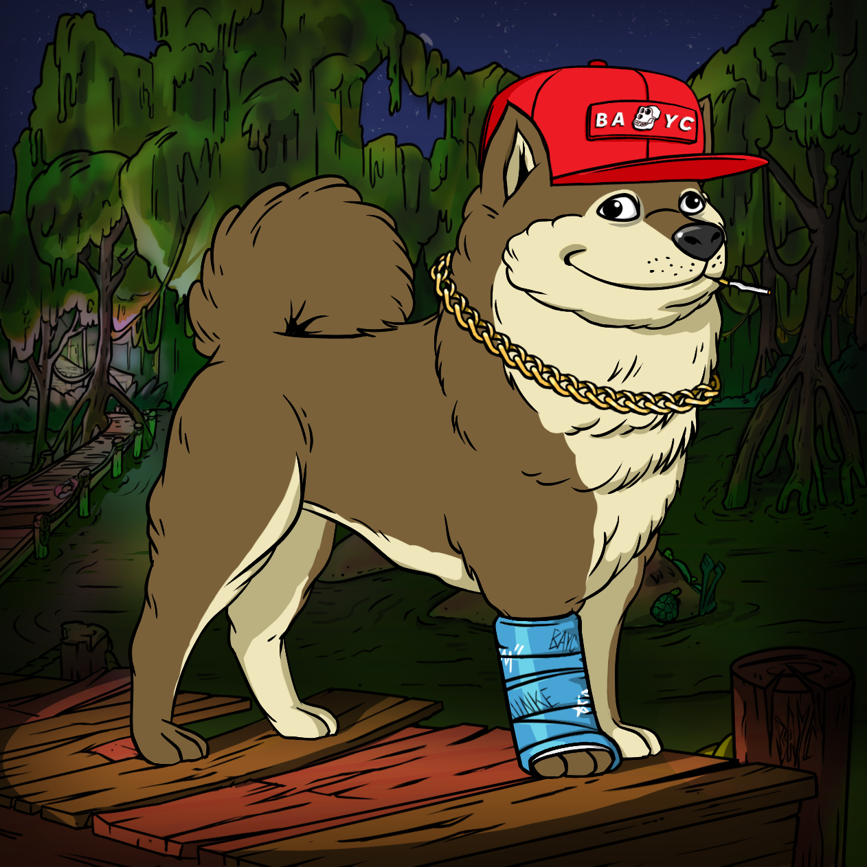 Yuga Labs - Bored Ape Kennel Club - NFT # 444