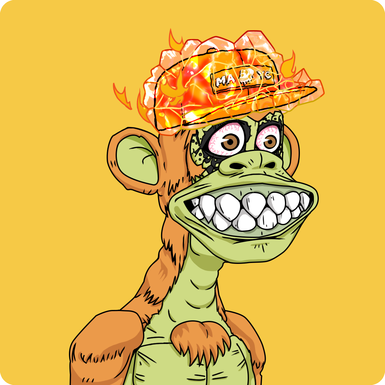 Yuga Labs - Mutant Ape Yacht Club - NFT # 28922