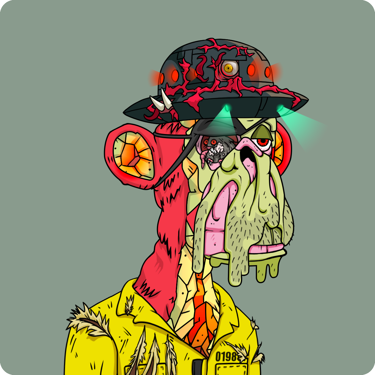 Yuga Labs - Mutant Ape Yacht Club - NFT # 1174