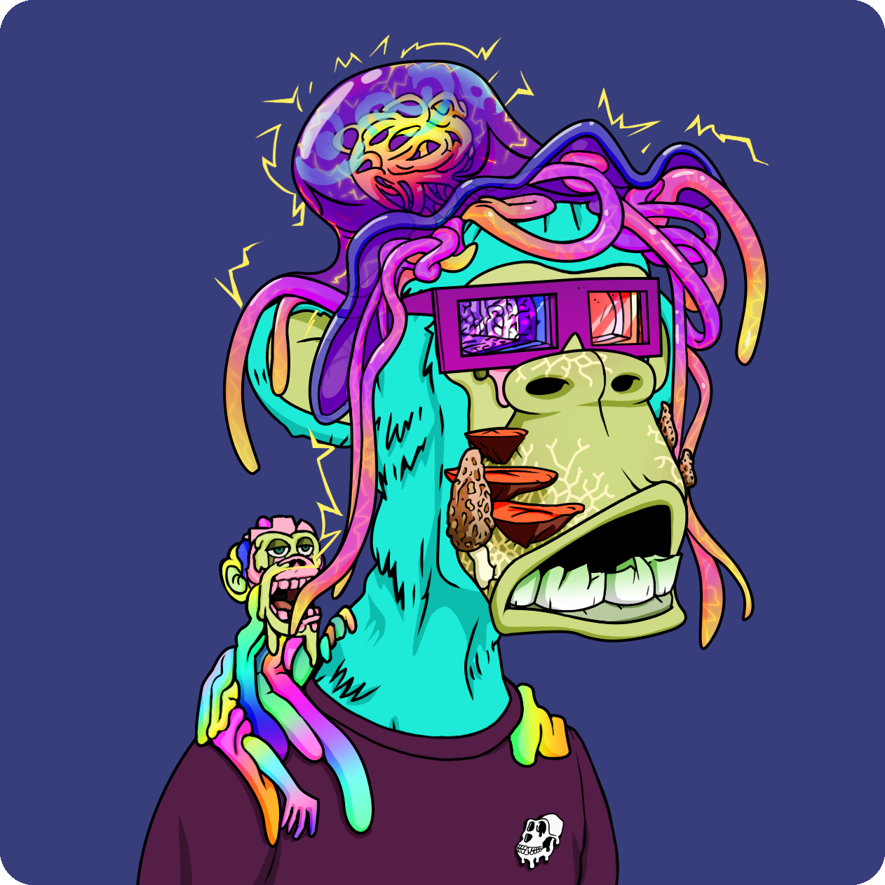 Yuga Labs - Mutant Ape Yacht Club - NFT # 2066