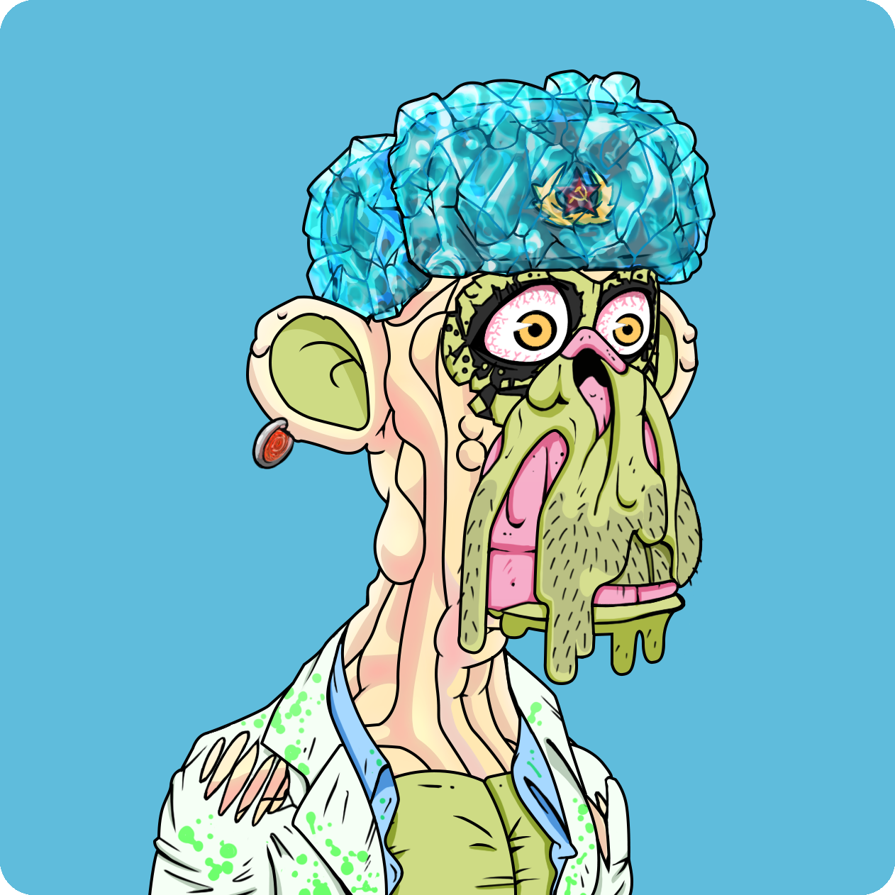 Yuga Labs - Mutant Ape Yacht Club - NFT # 8825