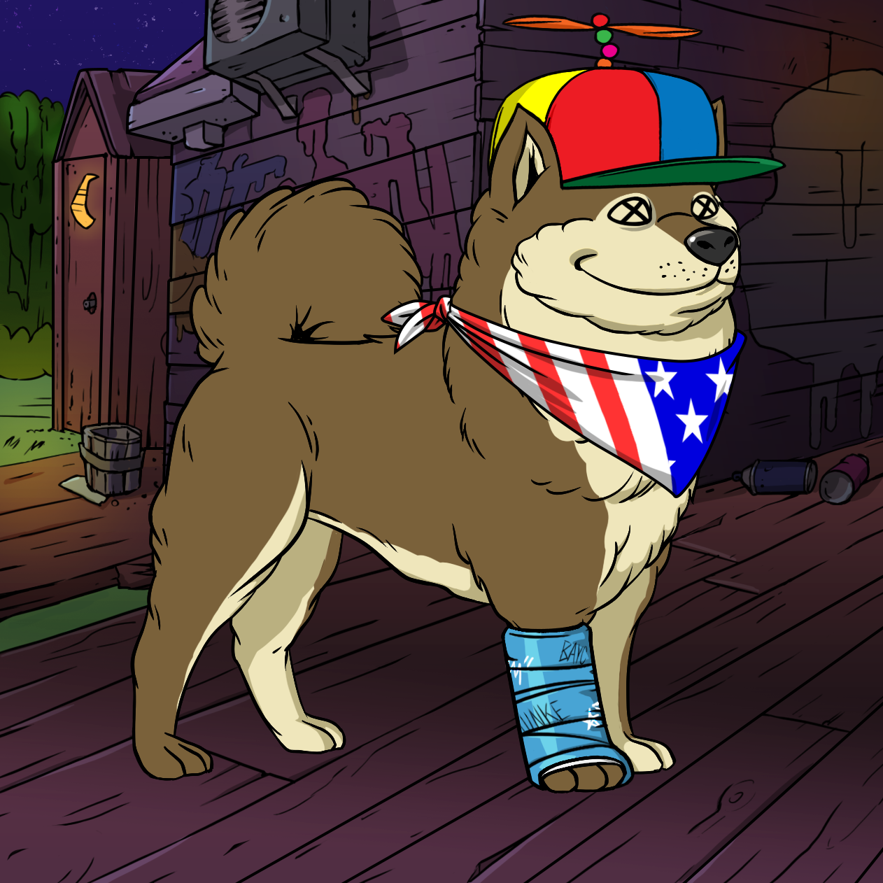 Yuga Labs - Bored Ape Kennel Club - NFT # 1017