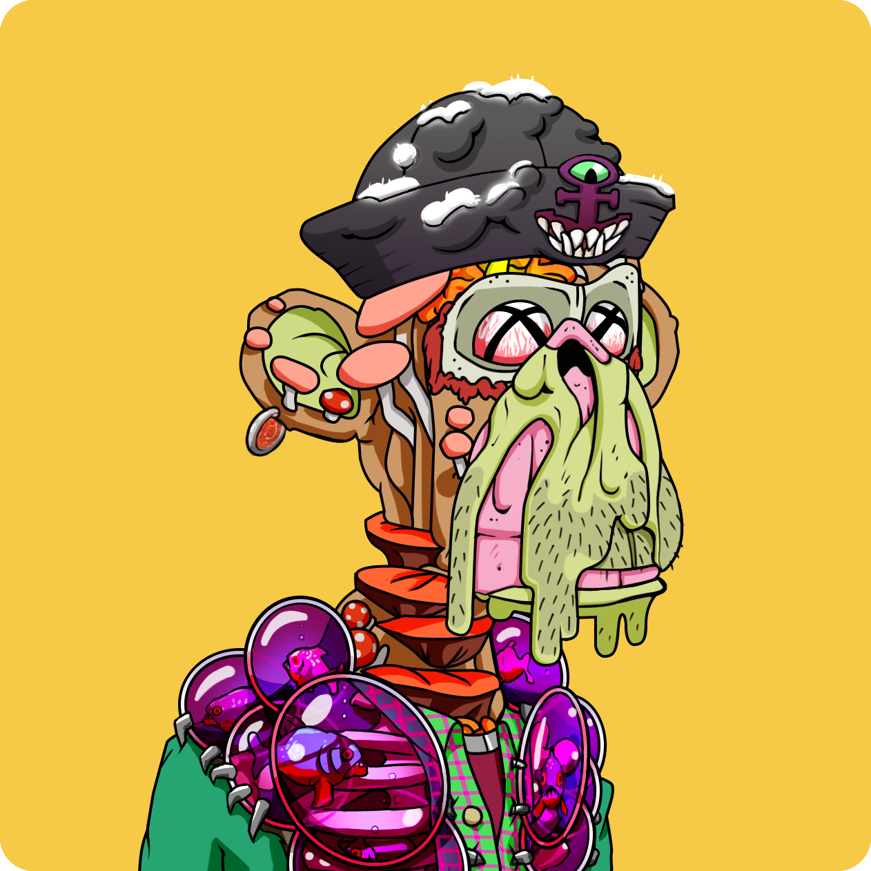 Yuga Labs - Mutant Ape Yacht Club - NFT # 13810