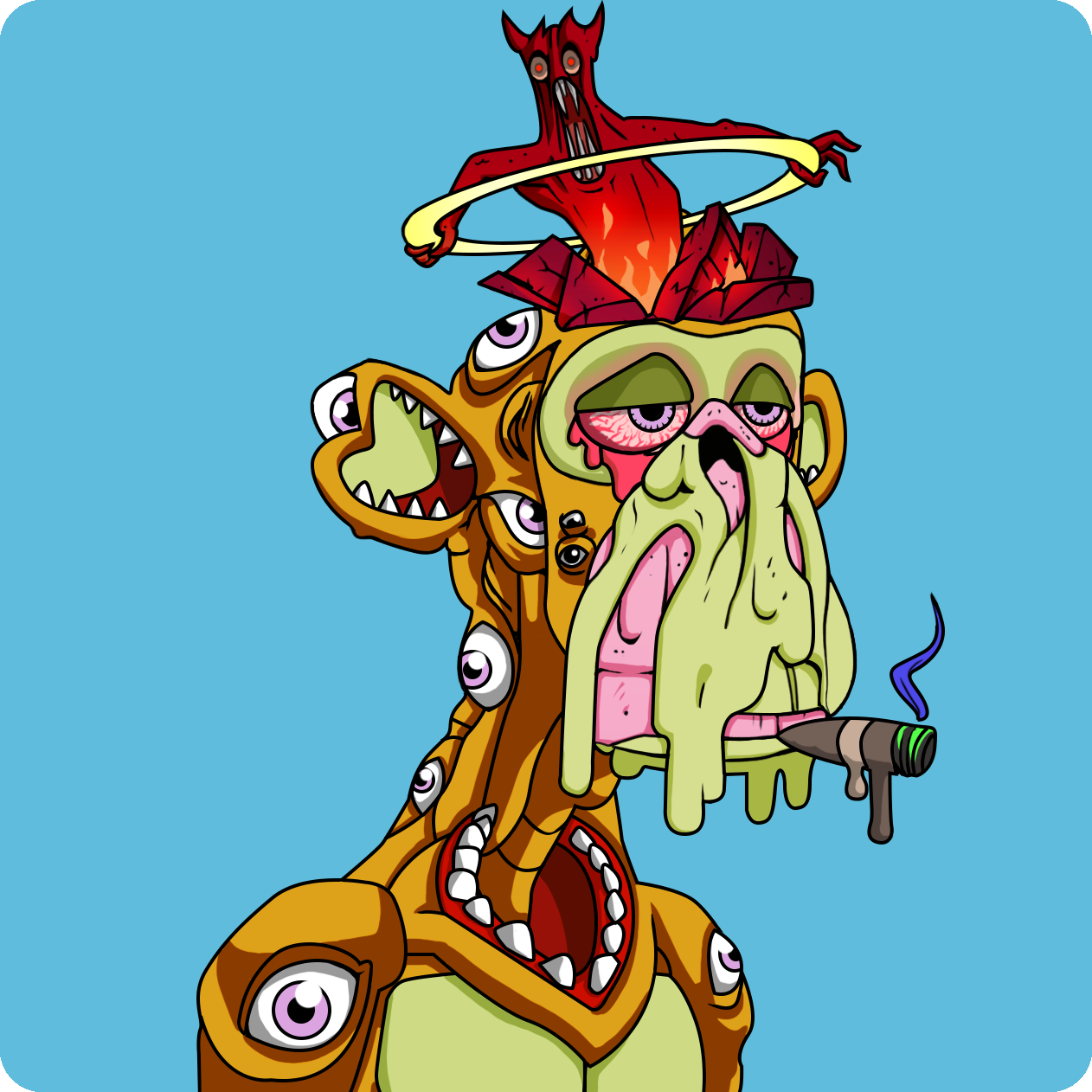 Yuga Labs - Mutant Ape Yacht Club - NFT # 14658