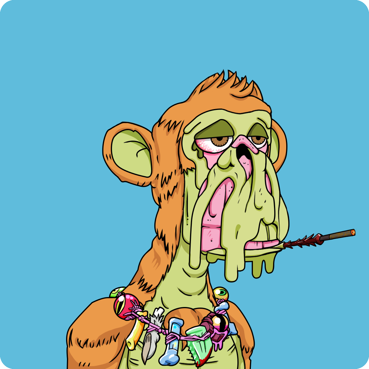 Yuga Labs - Mutant Ape Yacht Club - NFT # 4673