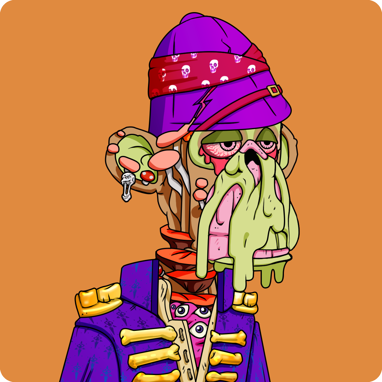 Yuga Labs - Mutant Ape Yacht Club - NFT # 12434