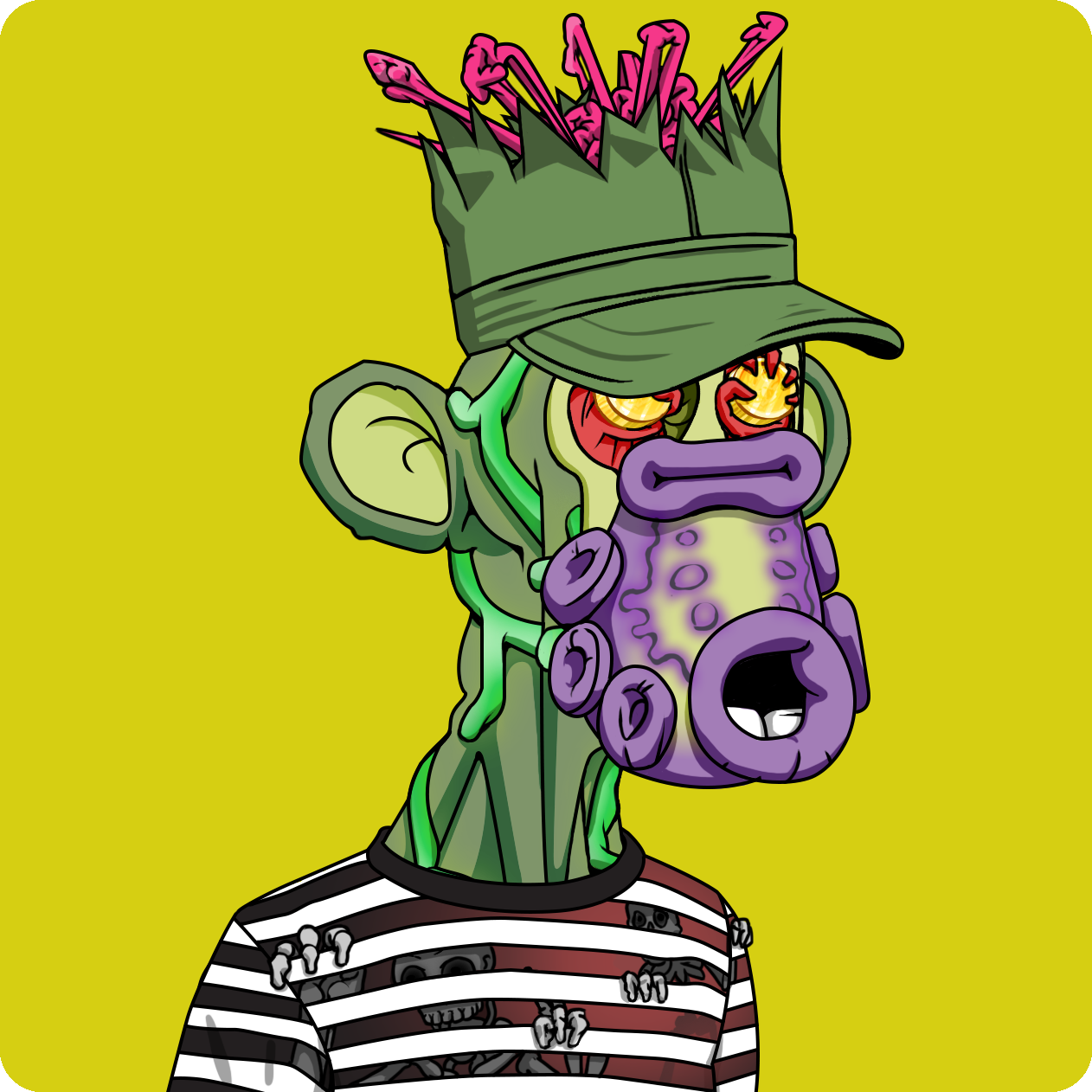 Yuga Labs - Mutant Ape Yacht Club - NFT # 5252