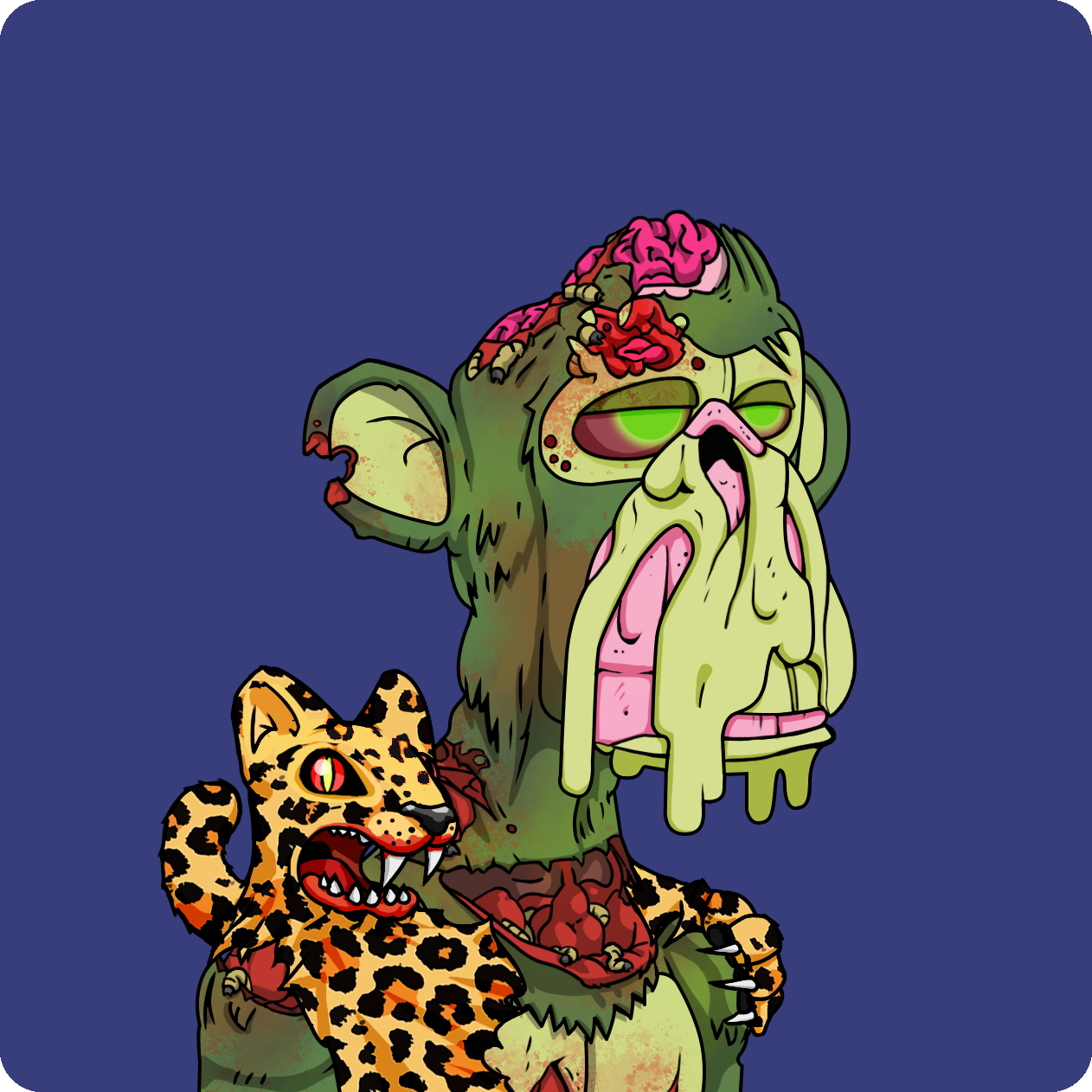 Yuga Labs - Mutant Ape Yacht Club - NFT # 5547