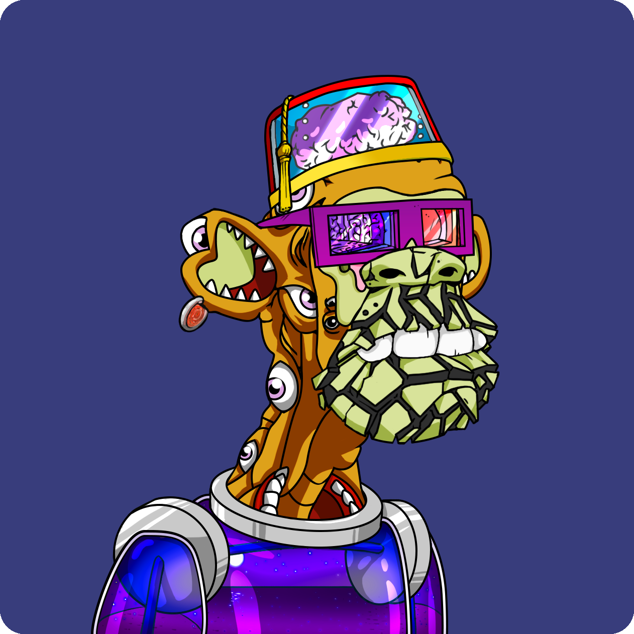 Yuga Labs - Mutant Ape Yacht Club - NFT # 10676