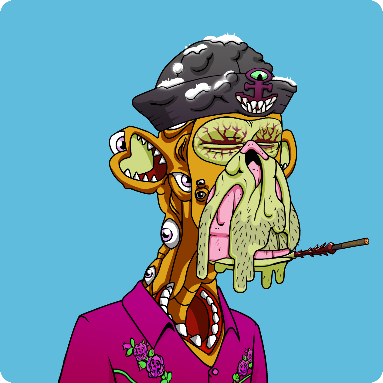 Yuga Labs - Mutant Ape Yacht Club - NFT # 26206