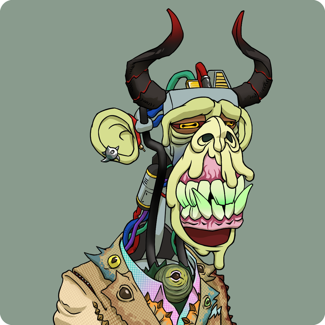 Yuga Labs - Mutant Ape Yacht Club - NFT # 16447