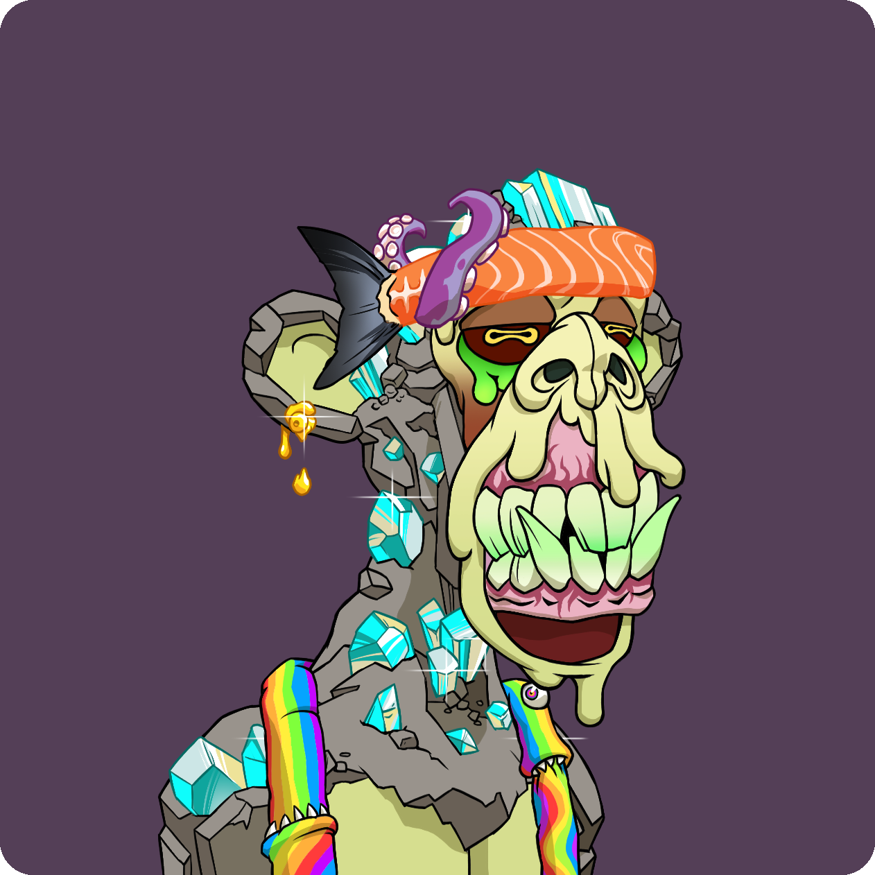 Yuga Labs - Mutant Ape Yacht Club - NFT # 9387