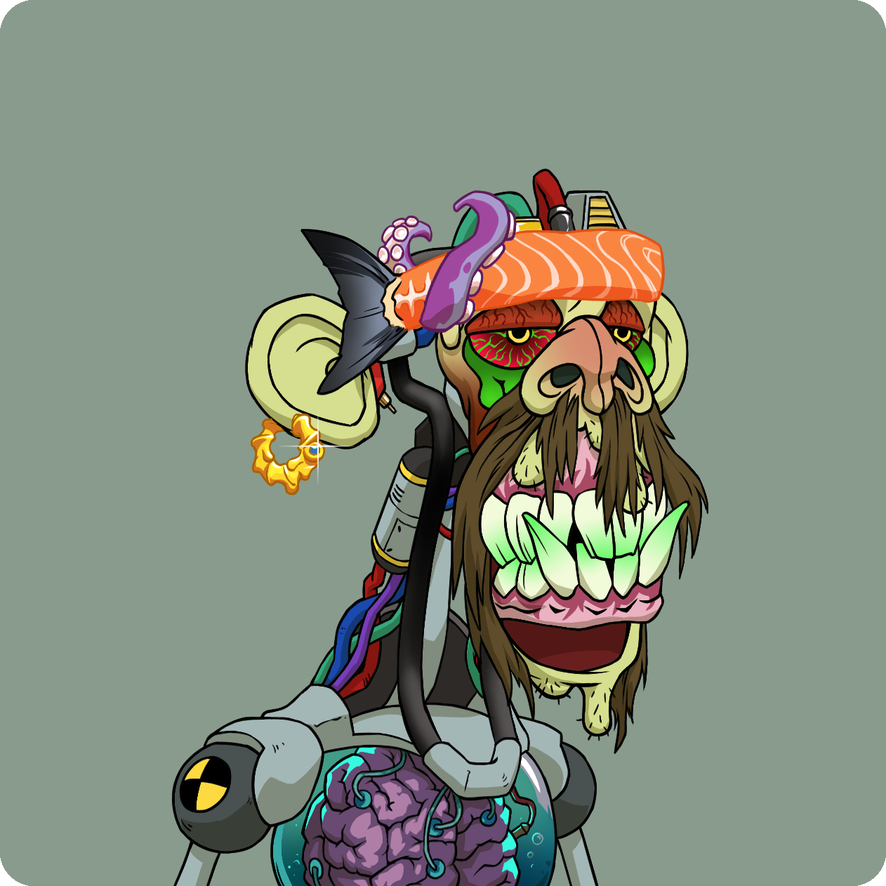 Yuga Labs - Mutant Ape Yacht Club - NFT # 234