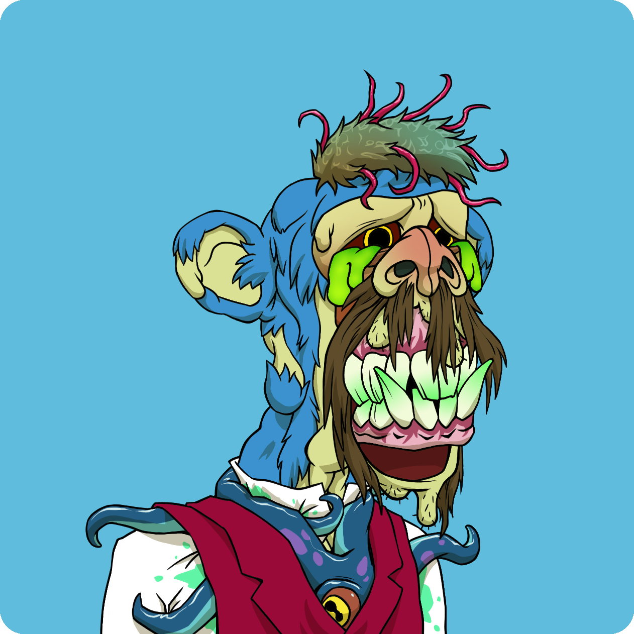 Yuga Labs - Mutant Ape Yacht Club - NFT # 112