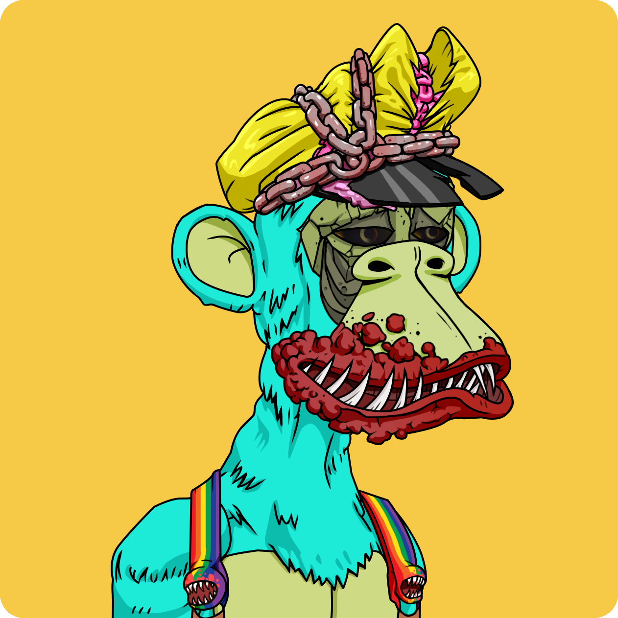 Yuga Labs - Mutant Ape Yacht Club - NFT # 3589