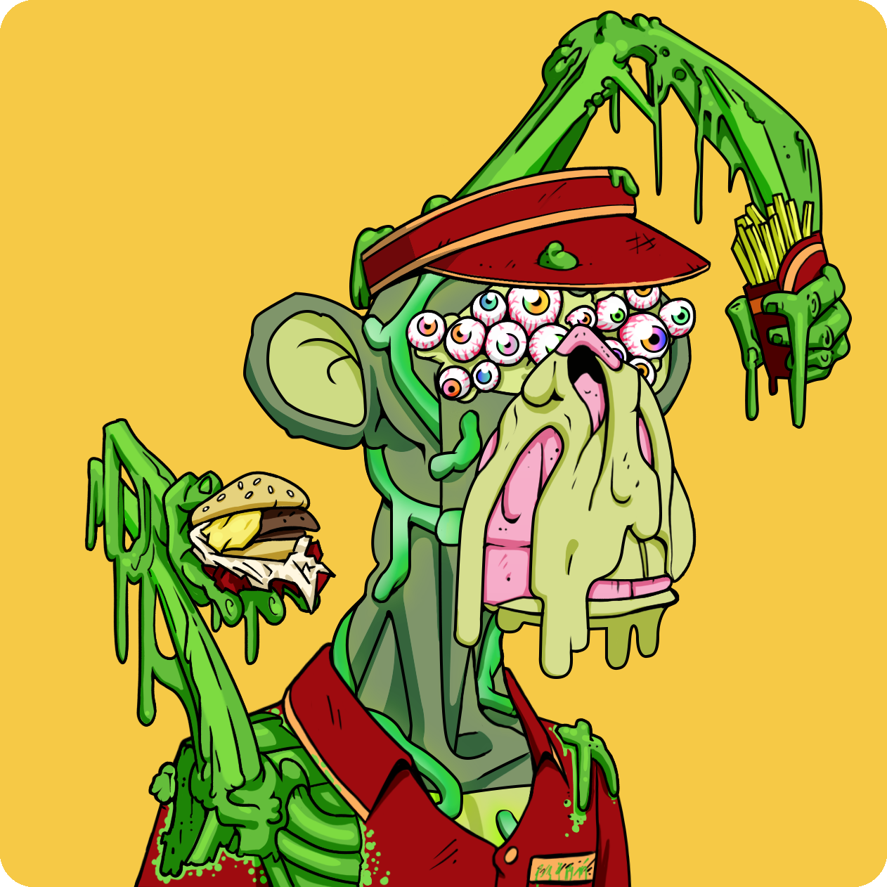 Yuga Labs - Mutant Ape Yacht Club - NFT # 8195