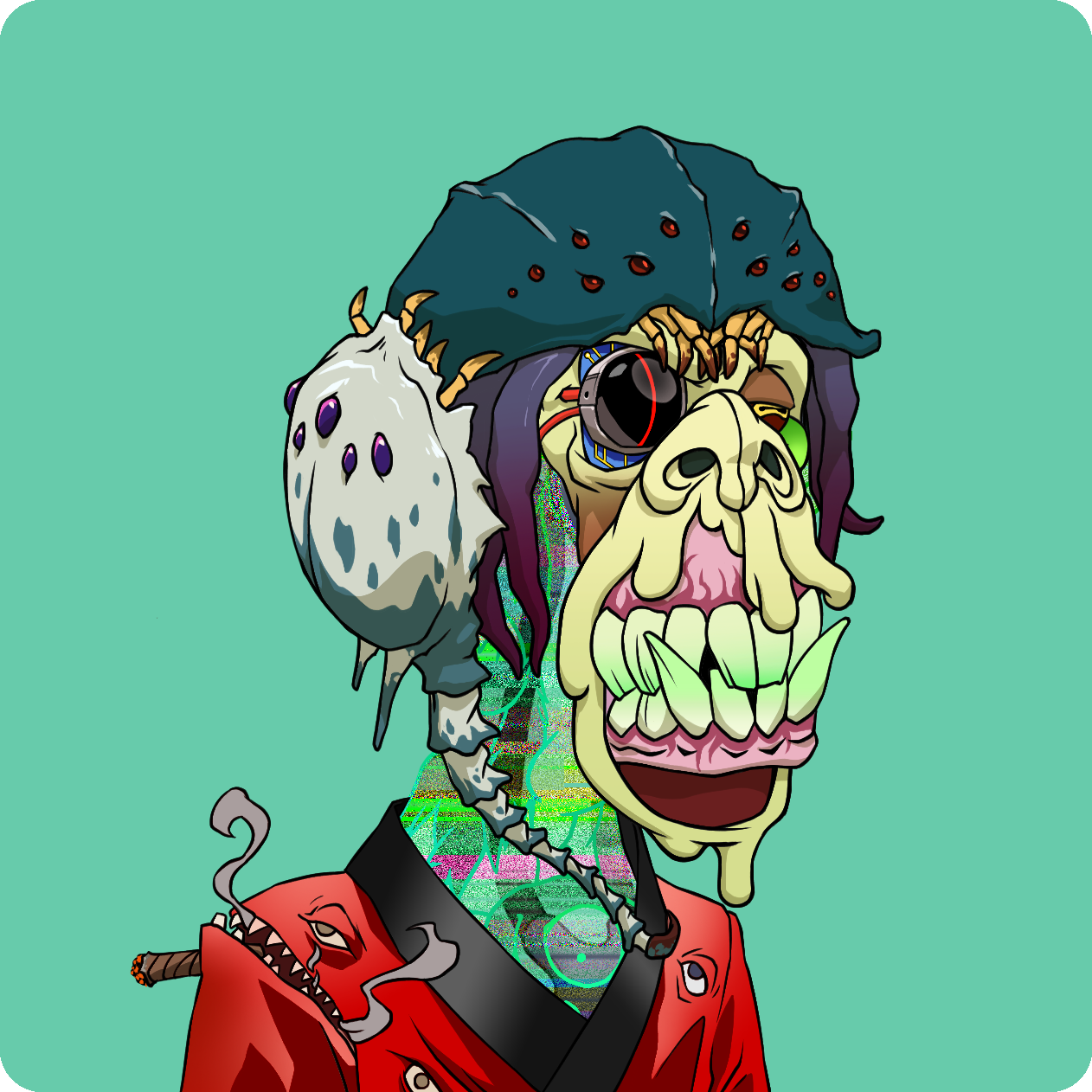 Yuga Labs - Mutant Ape Yacht Club - NFT # 24095