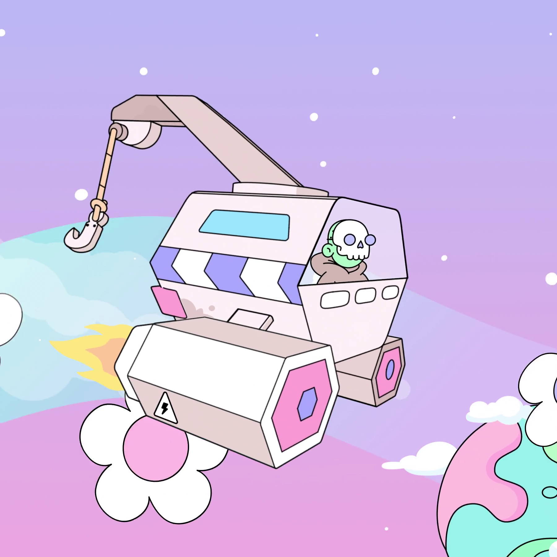 The Doodles Founders - Space Doodles - Space Doodle #9956 - NFT # 9956