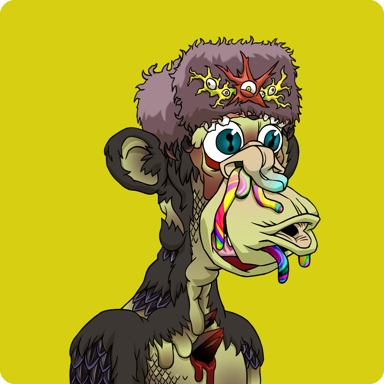 Yuga Labs - Mutant Ape Yacht Club - NFT # 731