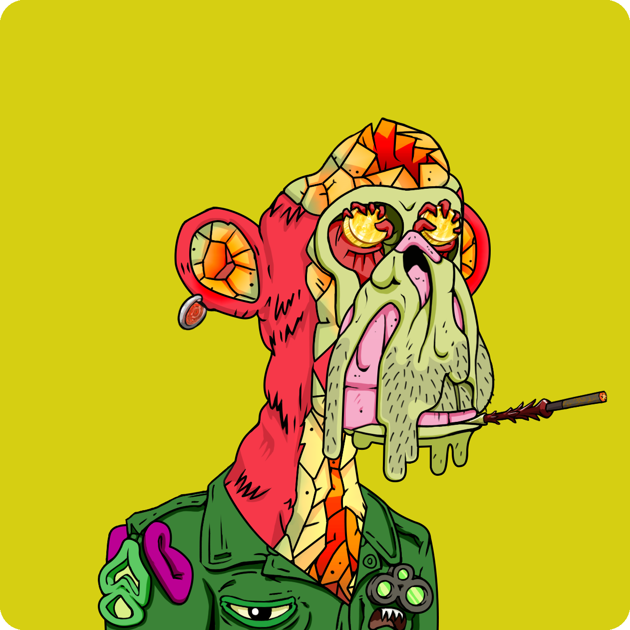 Yuga Labs - Mutant Ape Yacht Club - NFT # 27208