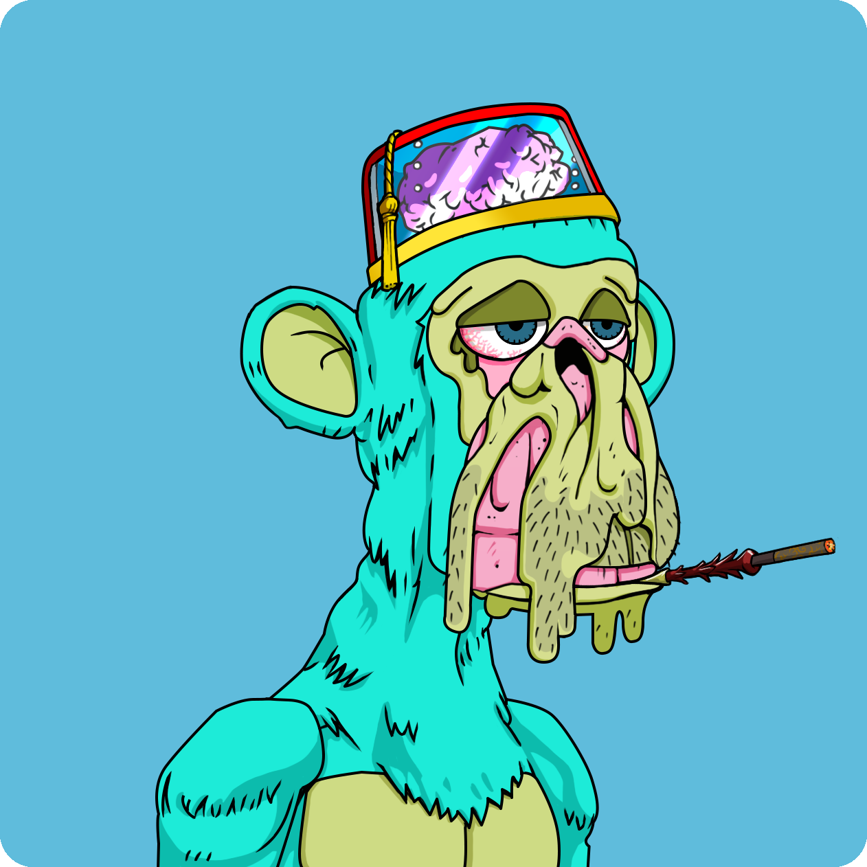 Yuga Labs - Mutant Ape Yacht Club - NFT # 6134