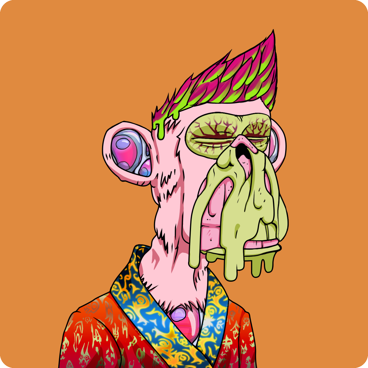 Yuga Labs - Mutant Ape Yacht Club - NFT # 3719