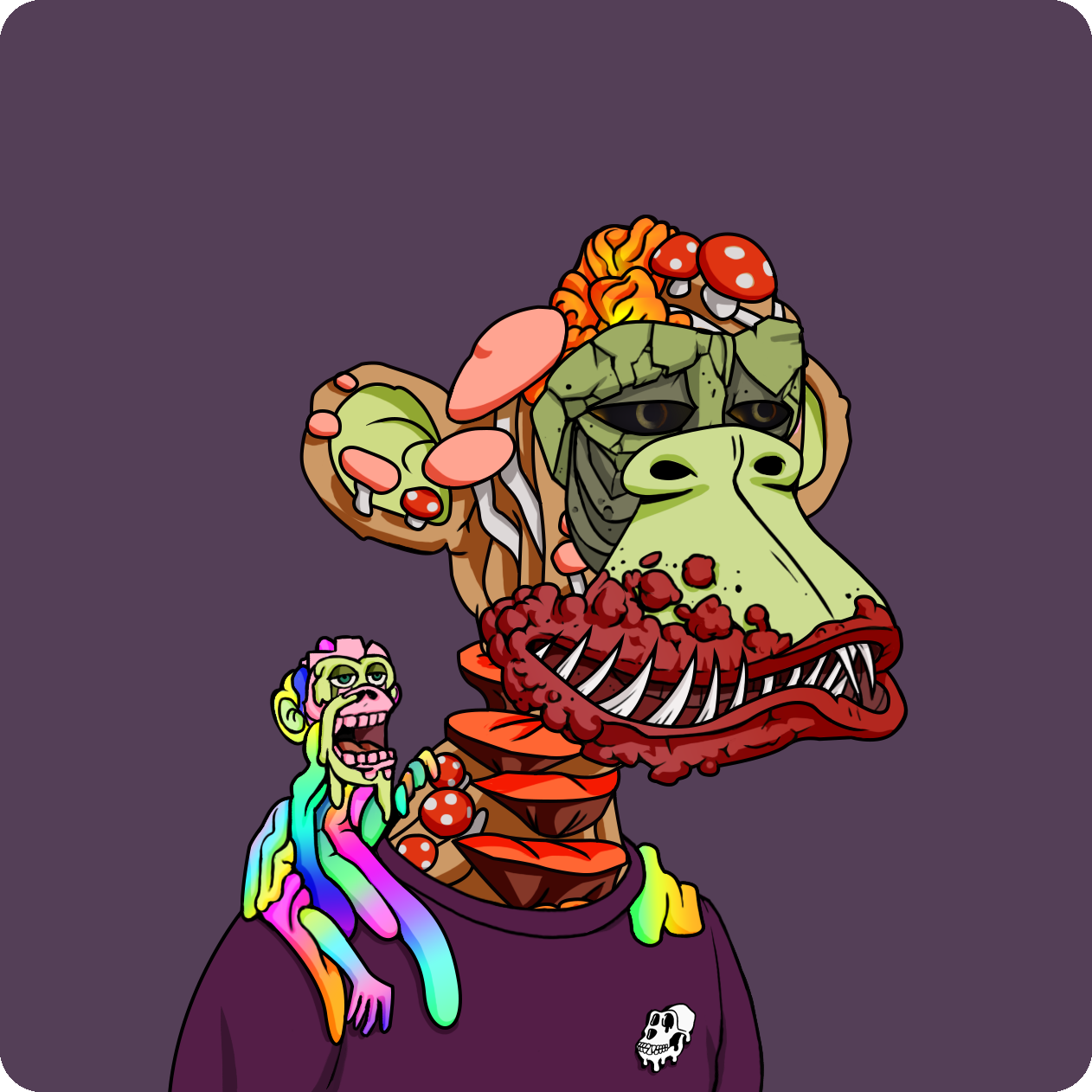 Yuga Labs - Mutant Ape Yacht Club - NFT # 3474