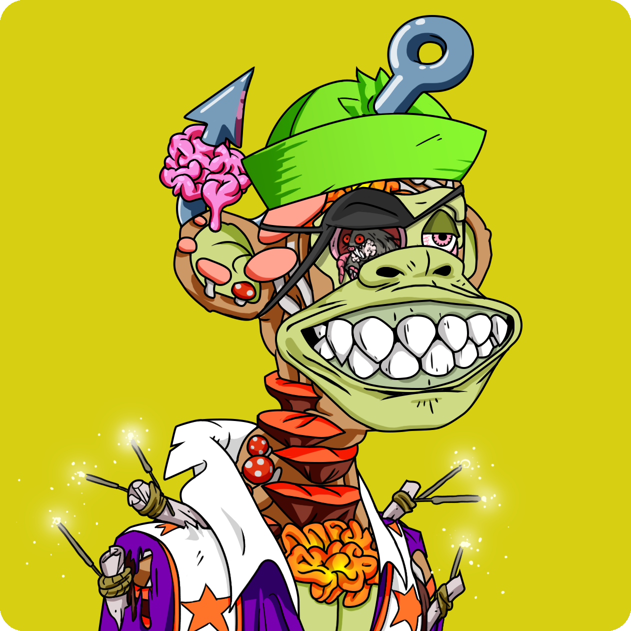 Yuga Labs - Mutant Ape Yacht Club - NFT # 7265