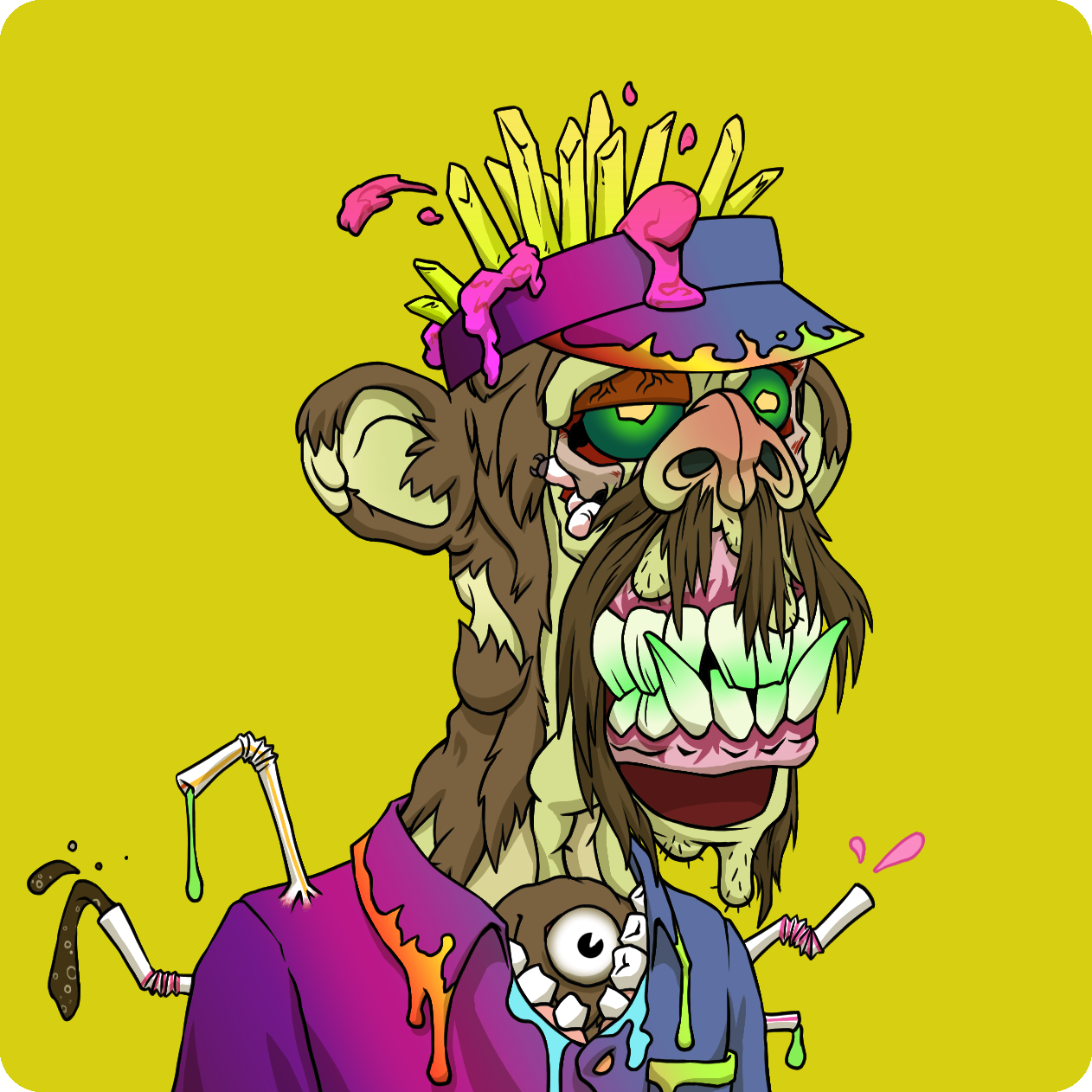 Yuga Labs - Mutant Ape Yacht Club - NFT # 8181