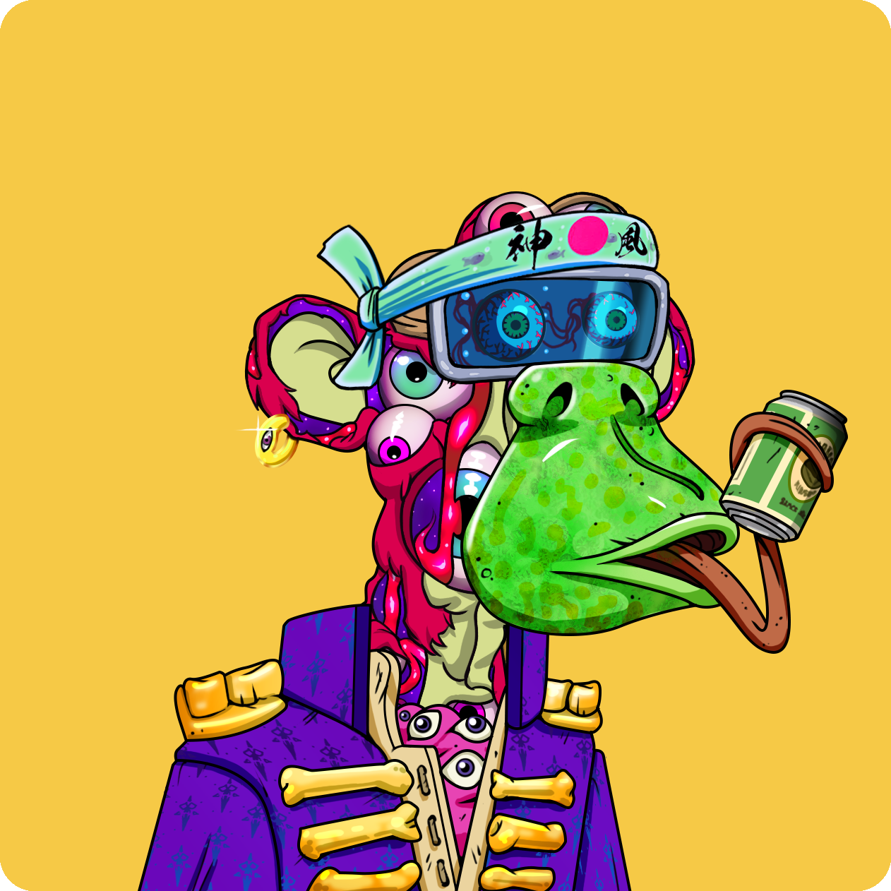 Yuga Labs - Mutant Ape Yacht Club - NFT # 3685