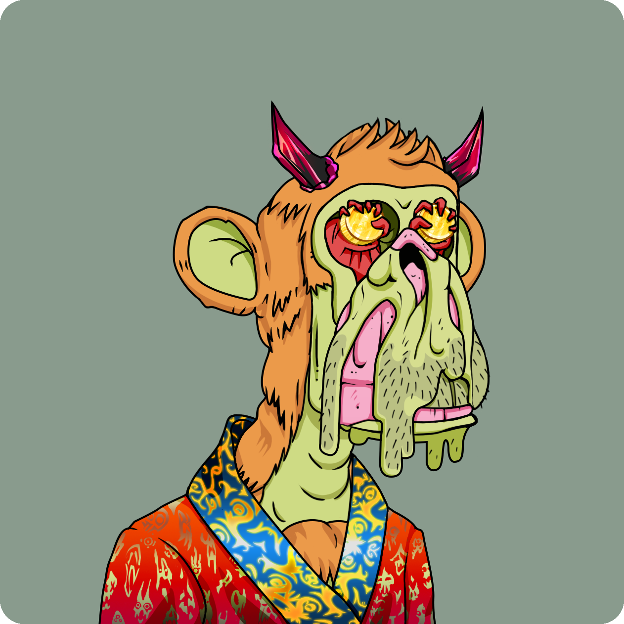 Yuga Labs - Mutant Ape Yacht Club - NFT # 17748