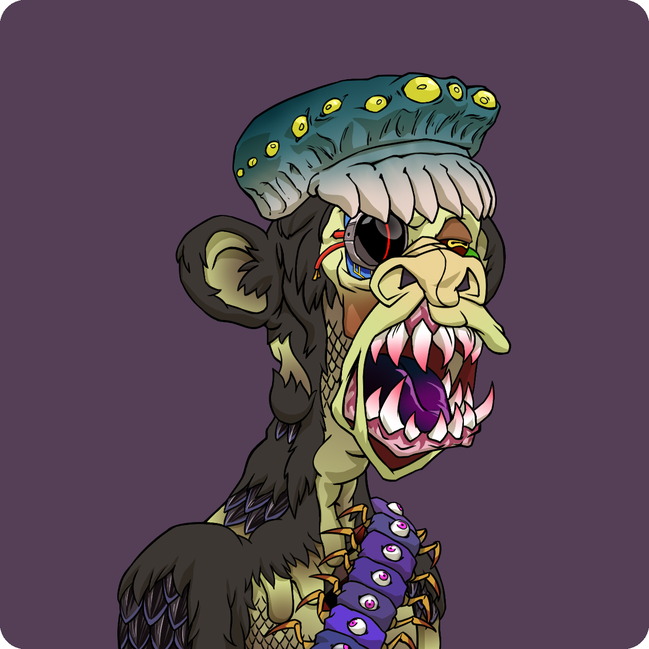 Yuga Labs - Mutant Ape Yacht Club - NFT # 23807