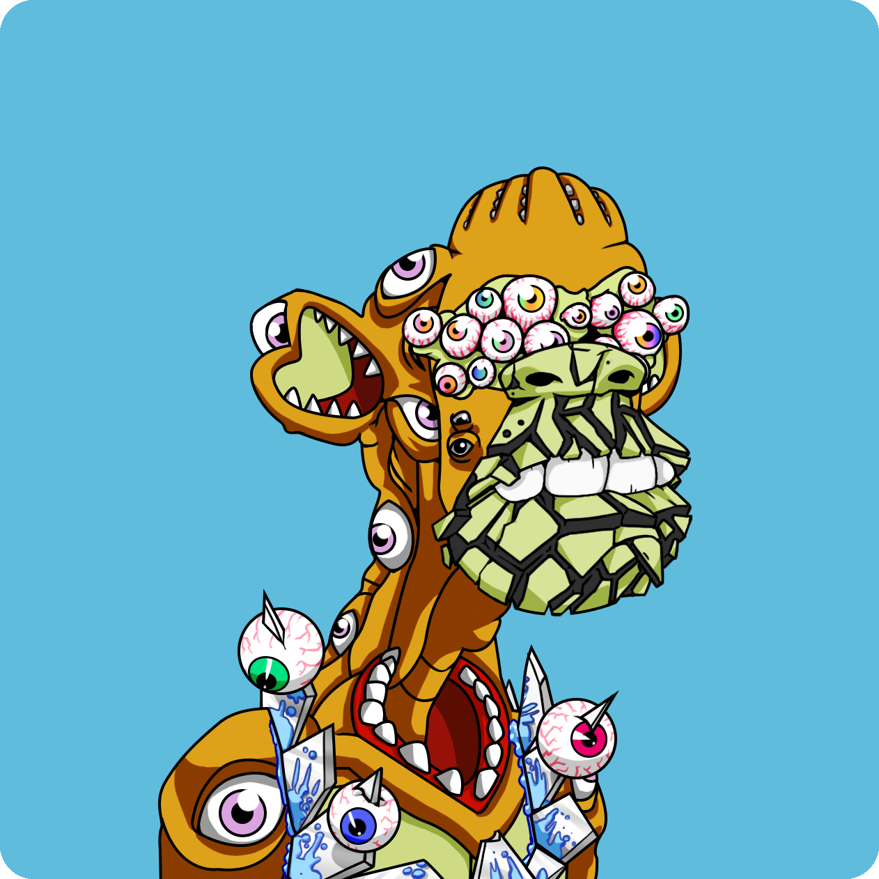 Yuga Labs - Mutant Ape Yacht Club - NFT # 8434