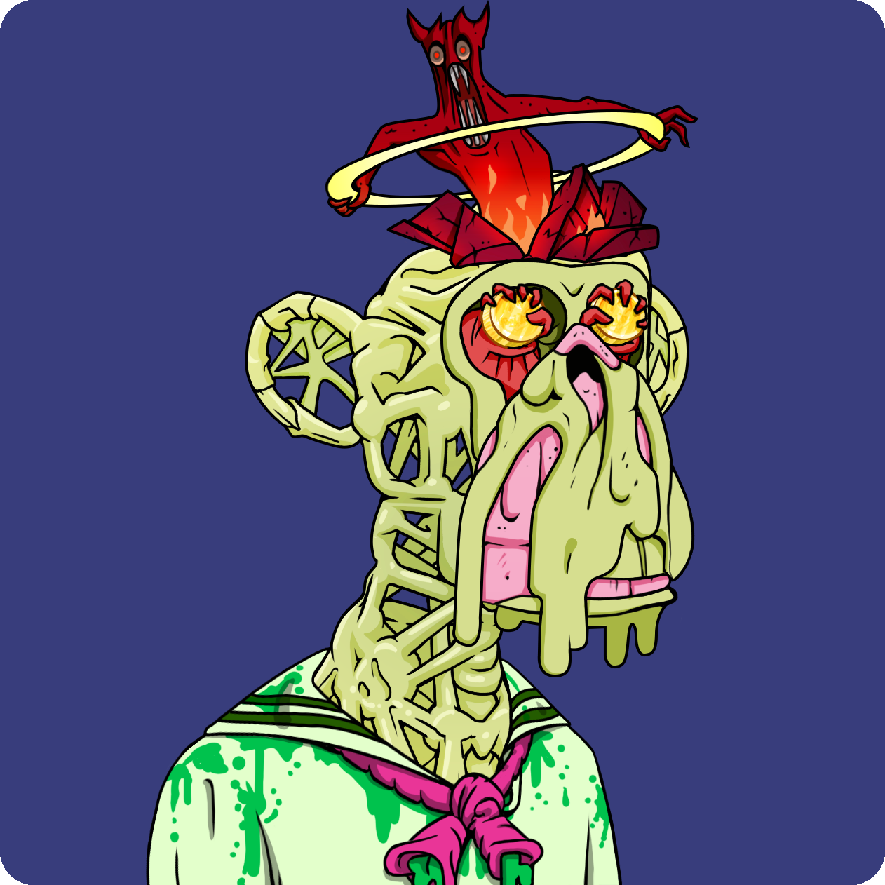 Yuga Labs - Mutant Ape Yacht Club - NFT # 6075